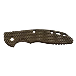 HINDERER XM-18 3.5in OD Green And Black G10 Scale (RHKSCOB)