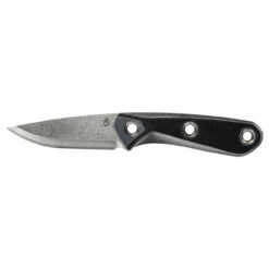 GERBER Principle 3 1In Drop Point Black Rubber Handle With Polymer Sheath Fixed Blade Knife Clamshell Pack (31-003714)