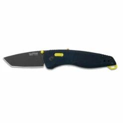SOG Aegis AT 3.3in Black Tanto Indigo And Acid G-10 Handle Assisted Folding Knife (11-41-14-41)