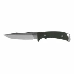 SOG Pillar 5.0 In Satin Stonewash Two-Tone Clip Point Black Micarta Handle Fixed Blade Knife With Black Kydex Sheath (UF1001-BX)
