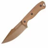 KA-BAR Becker Harpoon 4.5in Tan Harpoon Tan Zytel Handles With Polymer Sheath Fixed Blade Knife (BK18)