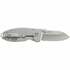 CRKT Squid 2.25in Stonewash Spear Point Stainless Steel Handle Manual Folding Knife Clamshell Pack (2491C) -THE BLADE BAR Sales httpsimages 1 46426.1648655333