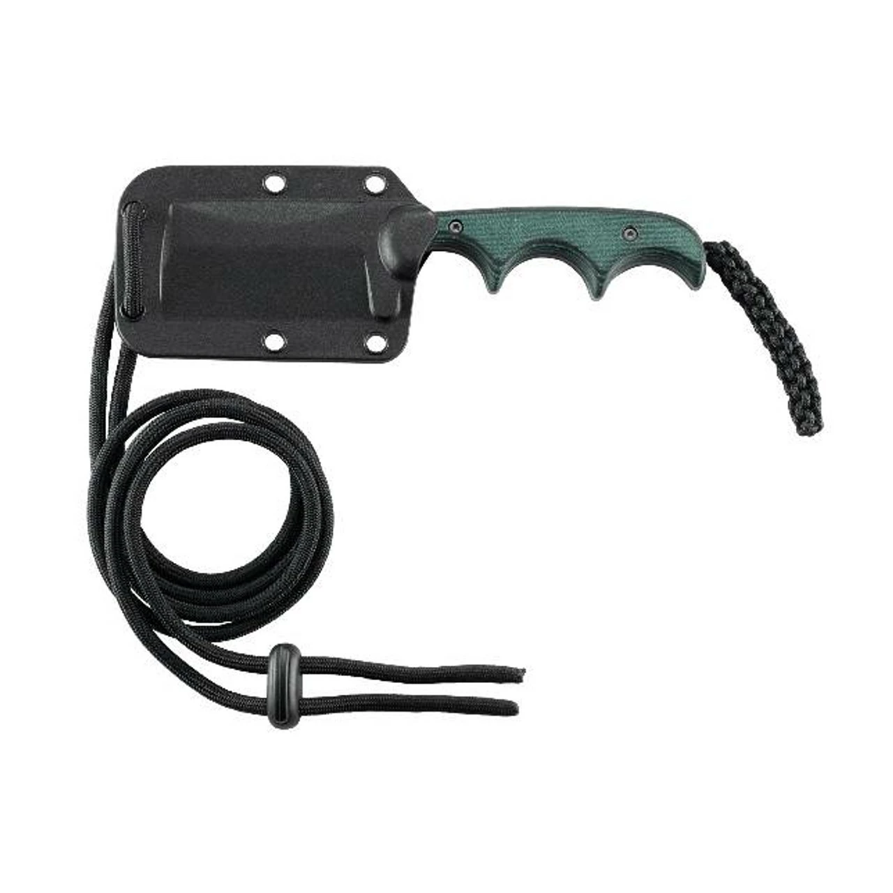 CRKT Minimalist 2.1in Bead Blast Cleaver Green Micarta Handle Fixed Blade Knife (2383) 6 CRKT Minimalist 2.1in Bead Blast Cleaver Green Micarta Handle Fixed Blade Knife (2383) - Image 4