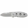 CRKT Squid 2.25in Stonewash Spear Point Stainless Steel Handle Manual Folding Knife Clamshell Pack (2491C) -THE BLADE BAR Sales httpsimages 34137.1648655333